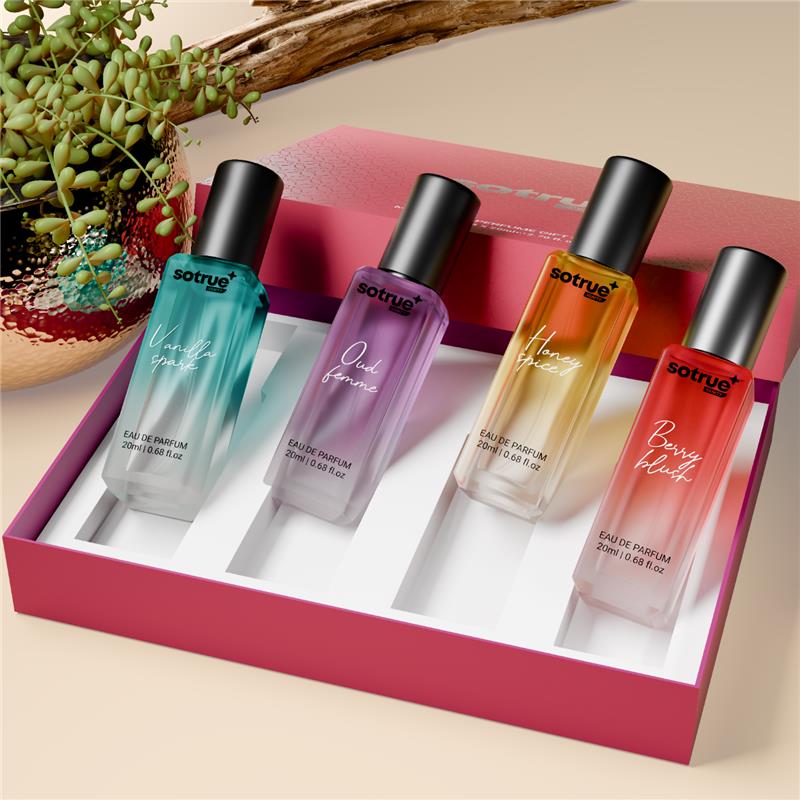 Mood Box Perfume Gift Set | Pack of 4